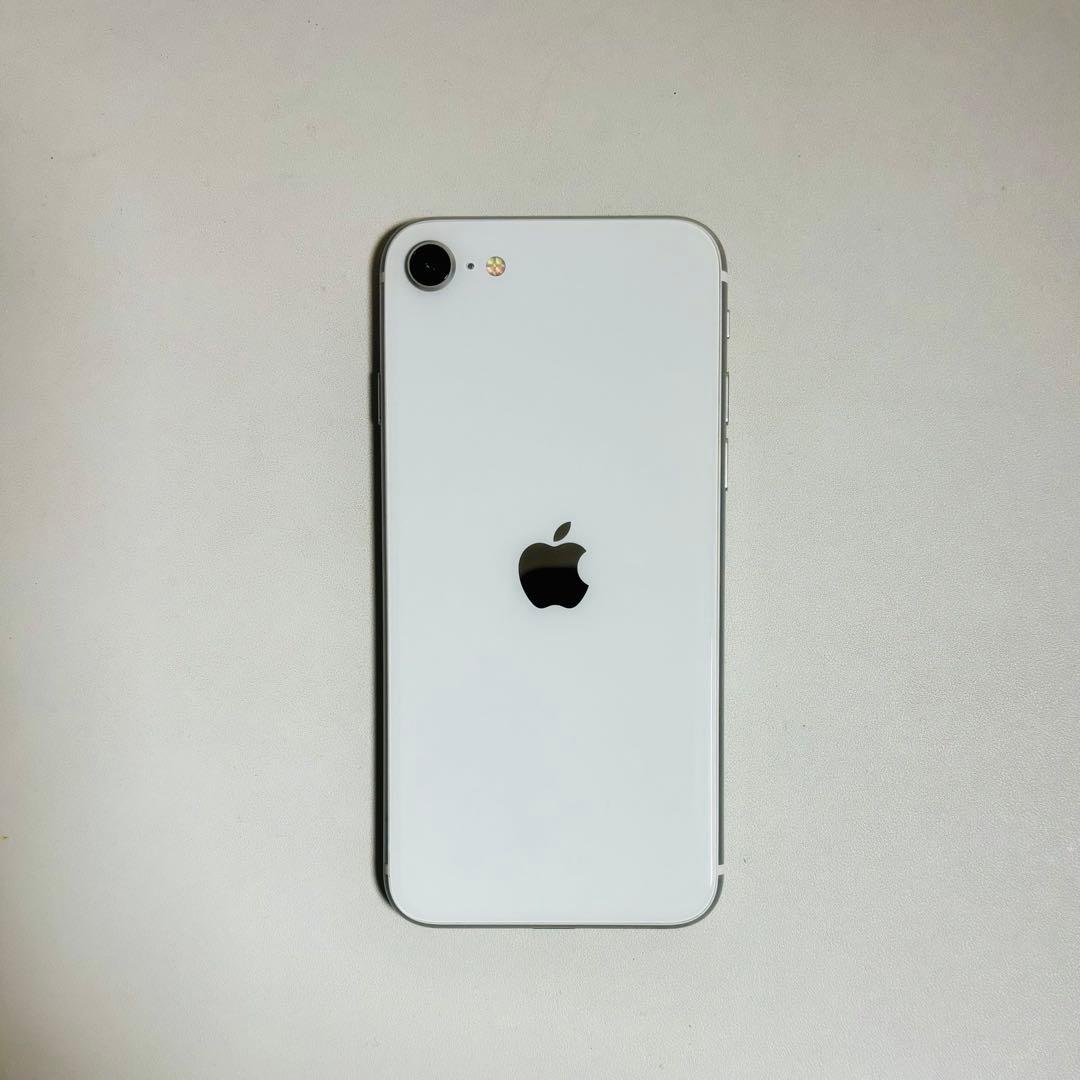 【美品】iPhone SE（第2世代） ホワイト 64GB SIMフリー