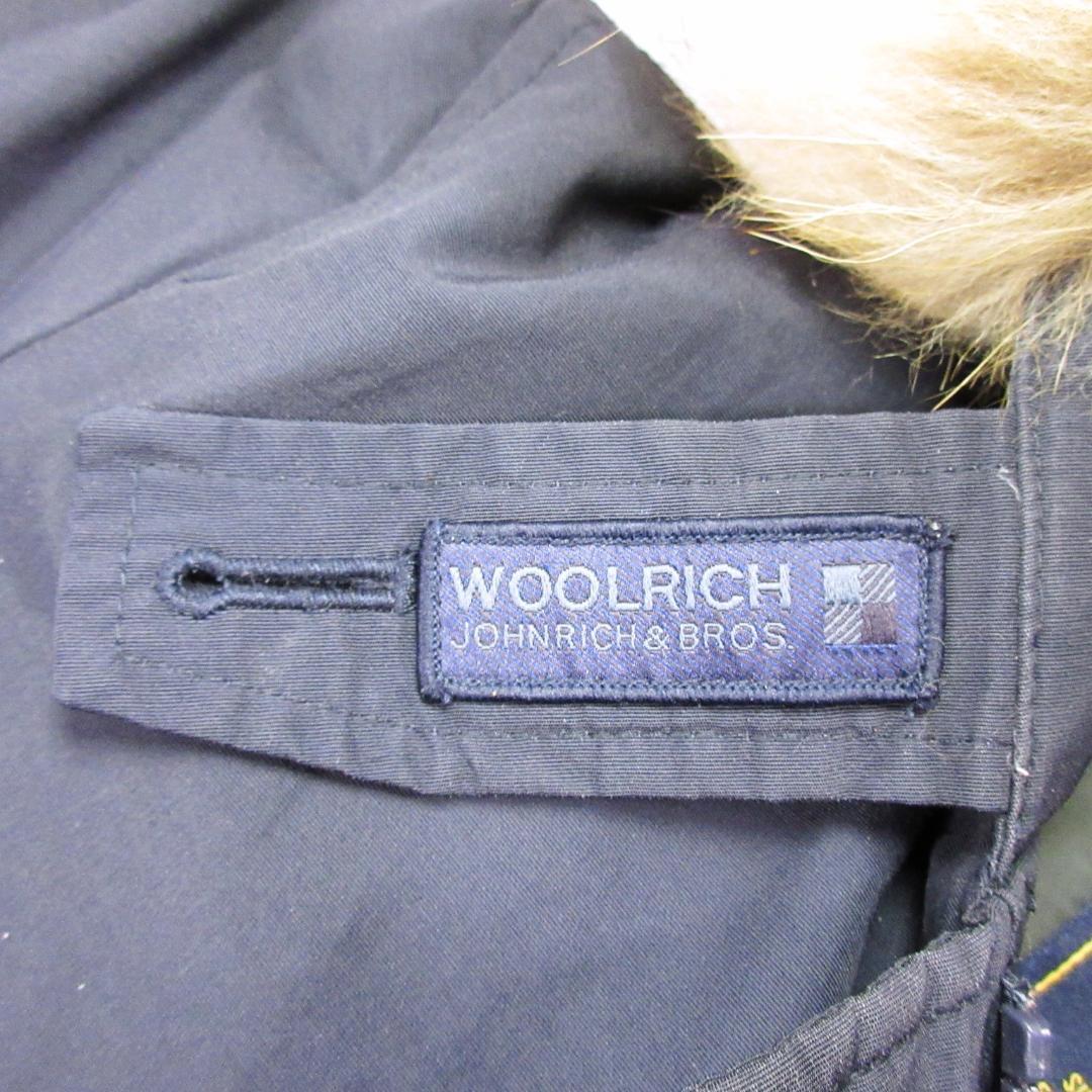 ✨ラクーンファー脱着可✨ ウールリッチ ダウン ハーフコート M相当