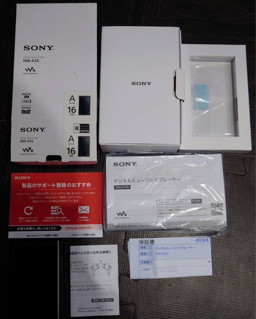 ソニー ウォークマン NW-A50 16GB