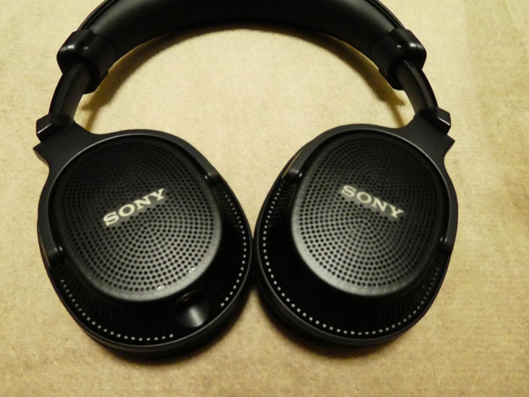 i*e様 ♬ SONY MDR-MV1 背面開放型 純正バランスケーブル付 完動