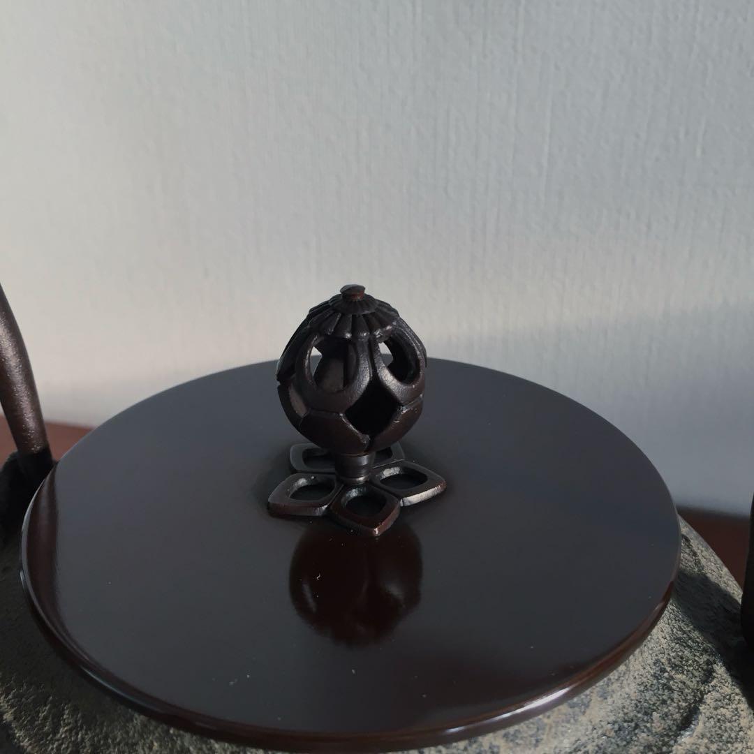 釜師 菊地政光 作 鉄瓶 真形8号 共箱証明書付 茶道具 6.9万 未使用新品