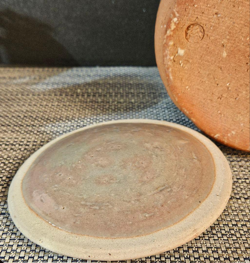 県無形文化財　日本工芸会正会員　名工 岡田裕 作　萩焼　水指　共箱　未使用品！