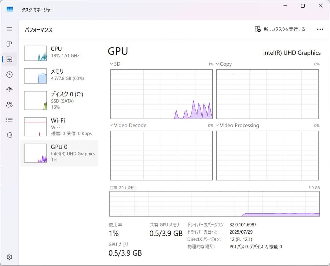 ミニPC intel N95 メモリ8GB SSD256GB Win11 Pro