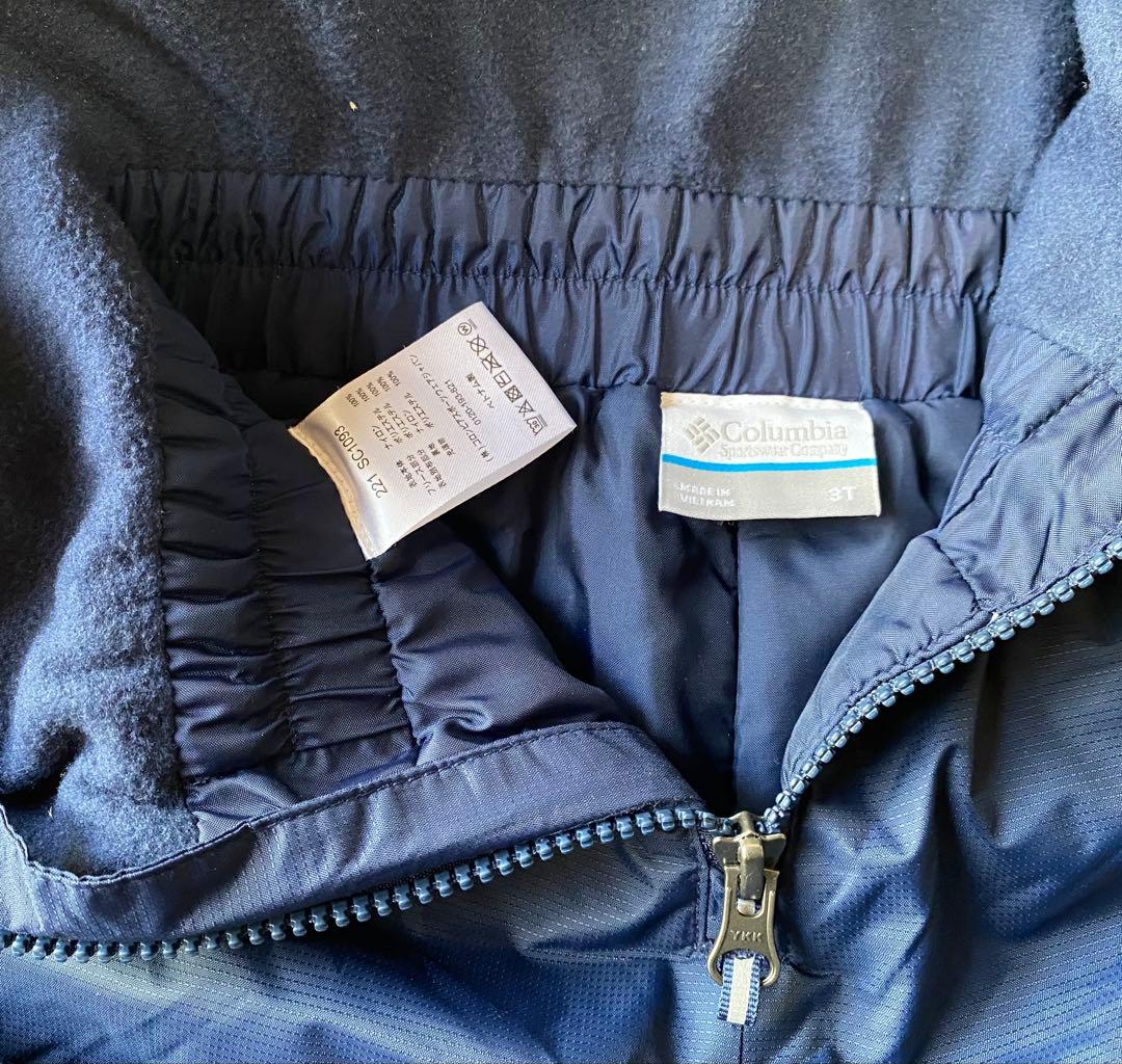 未使用！Columbia 3T こども　スキー　スノーウェア　ブルー　コロンビア