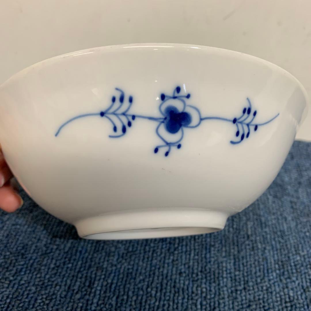 1 ロイヤルコペンハーゲン ブルーフルーテッドプレイン ボウル　15.5センチ