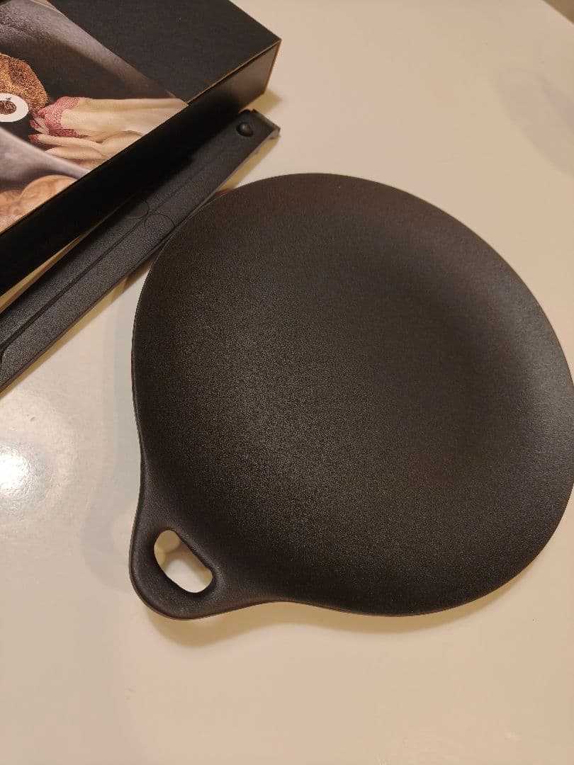 OIGEN及源鋳造ピアット24cm F-461鉄フライパン皿 南部鉄器キャンプ