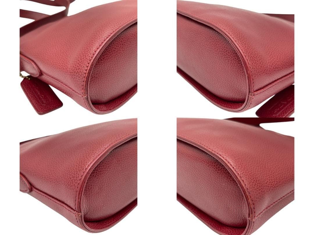 COACH/オールドコーチ 4404 レザー ショルダーバッグ イタリア製