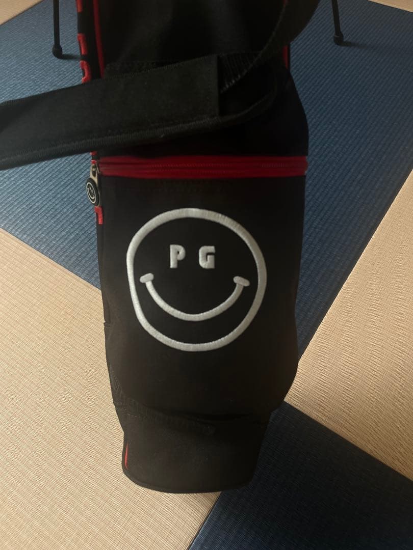 PEARLY GATES スタンド式サブバッグ ブラック　美品