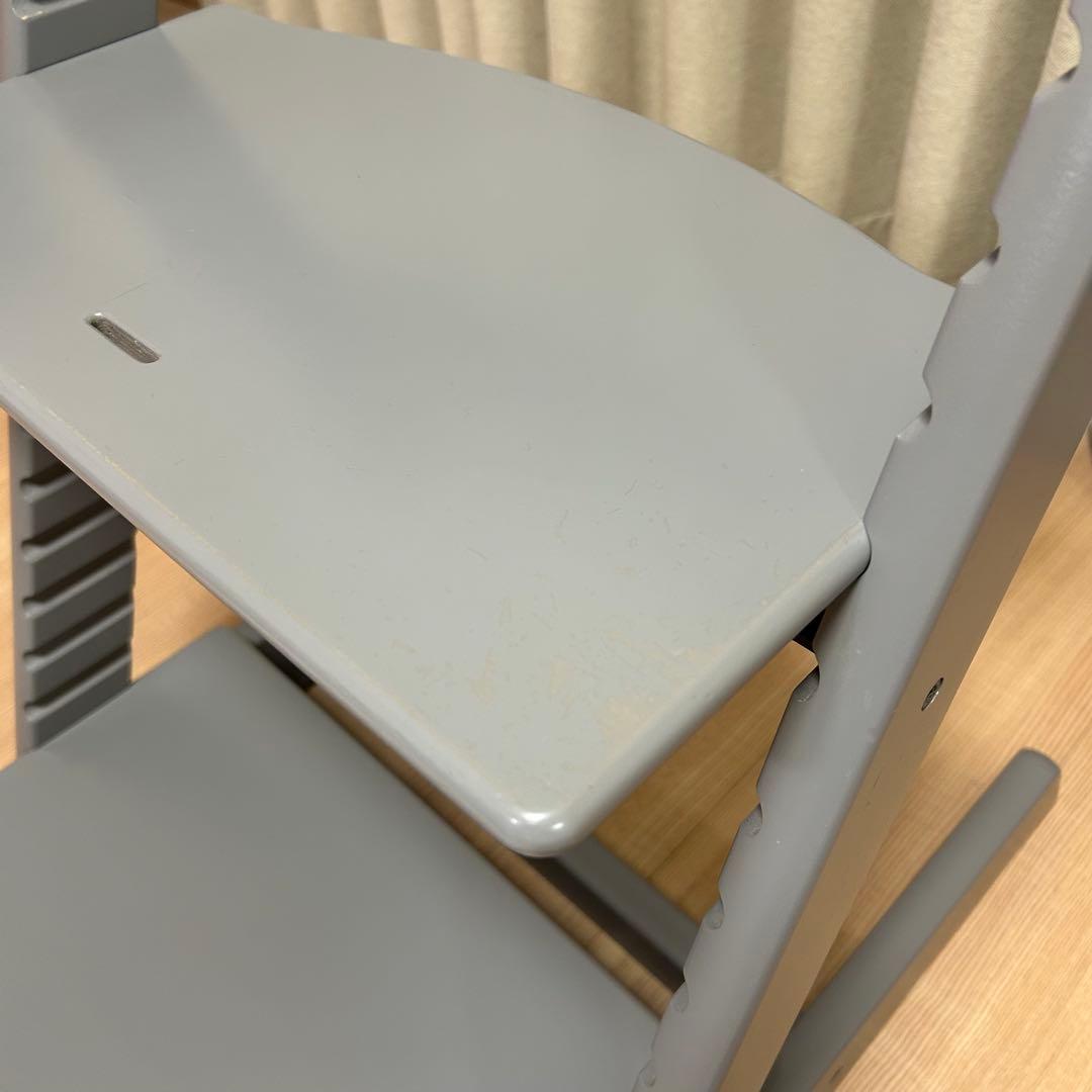 STOKKE　ストッケ　トリップトラップ　キッズチェア　シリアル4　グレー