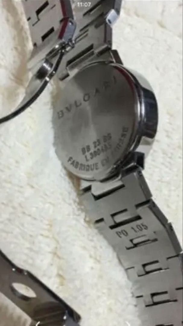 ゆうひめちゃん　ブルガリ レディース腕時計 (保証書有り)