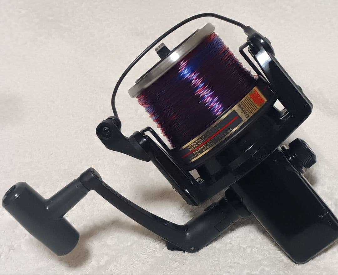 ダイワロングビームGS-5000H遠投カゴ釣り専用リール！新品ライン付かっこいい