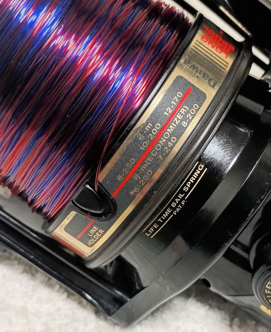 ダイワロングビームGS-5000H遠投カゴ釣り専用リール！新品ライン付かっこいい