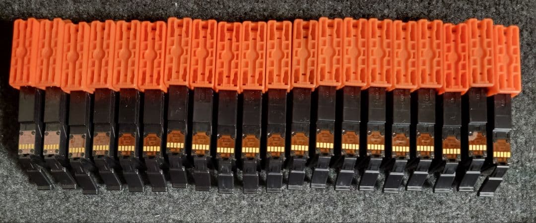 使用済み空キヤノン純正インクタンクBCI-380-381各色計131本セット