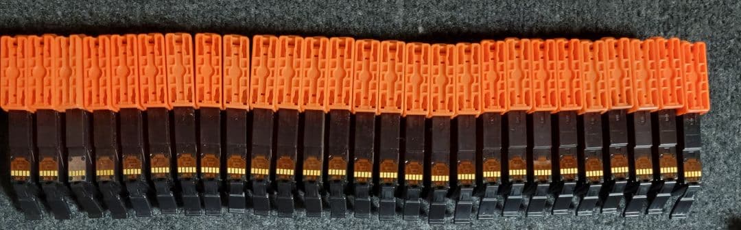 使用済み空キヤノン純正インクタンクBCI-380-381各色計131本セット