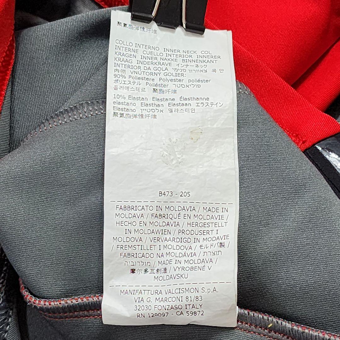 カステリ サイクルジャージ ゴアウインドストッパー ROSSOCORSA レッド