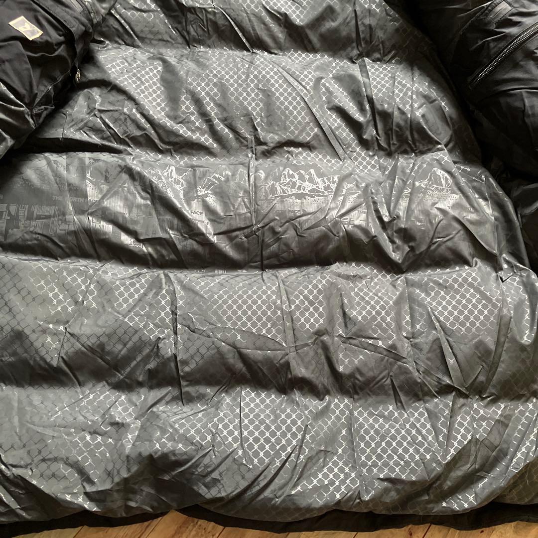 THE NORTH FACE HyVent ダウンジャケットファー 総柄裏地 L