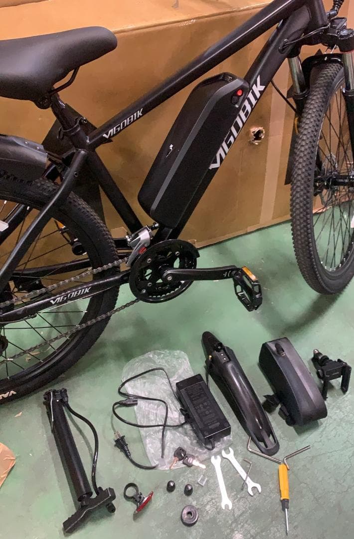 Vigobik 電動アシスト自転車 26インチ 電動マウンテンアシスト自転車