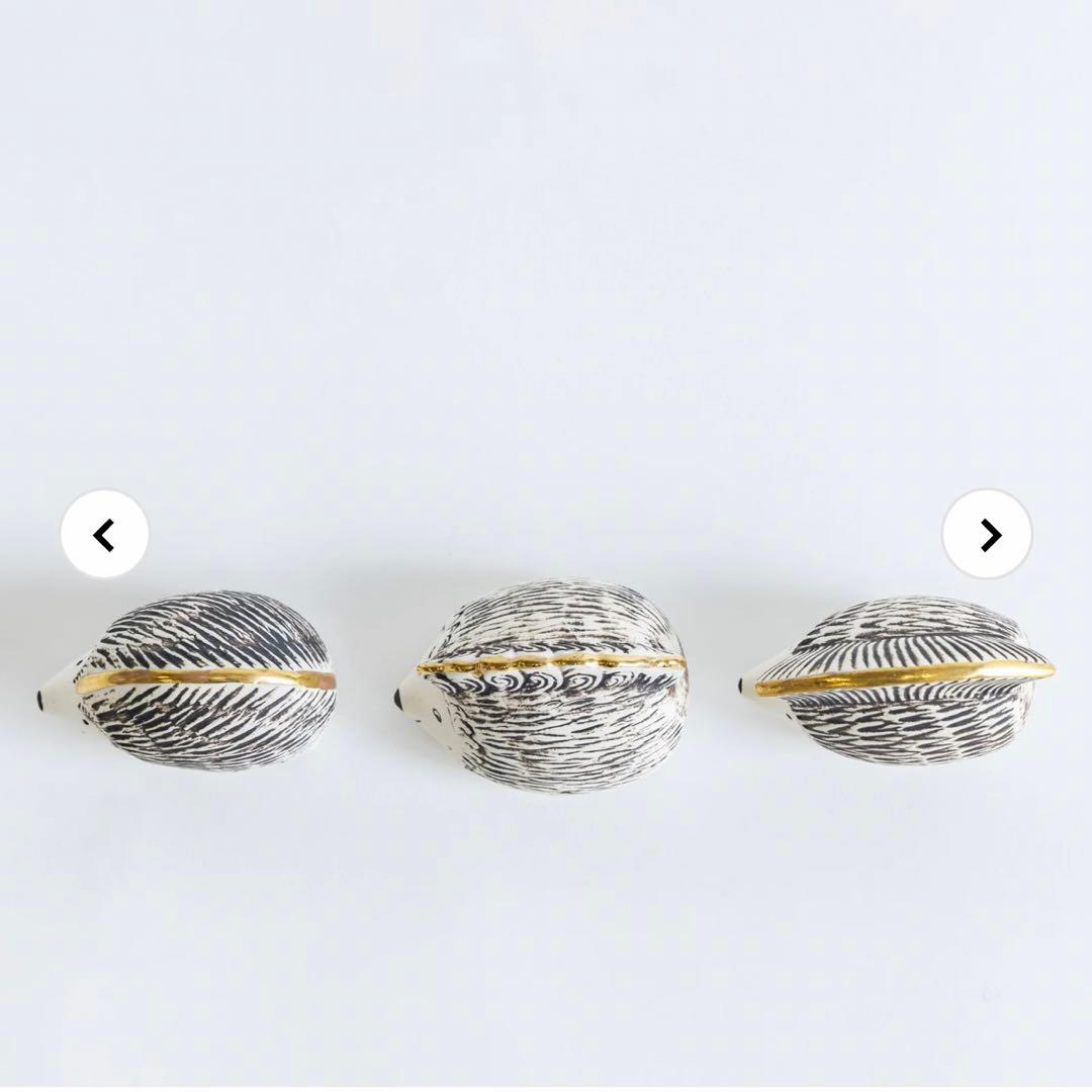 リサラーソン　金のはりねずみ3兄弟セット