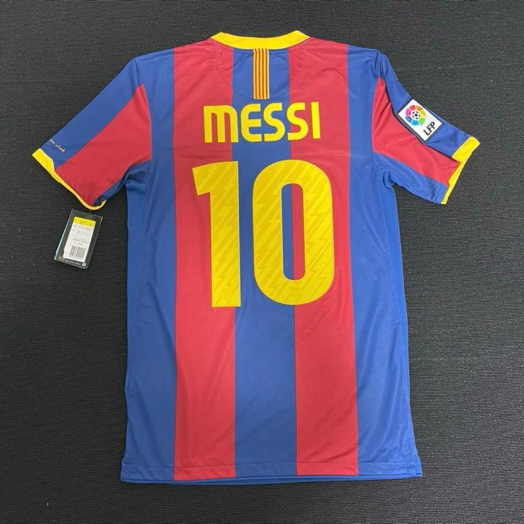 正規品　メッシ　バルセロナ　2010-11　ホームユニフォーム　タグつき