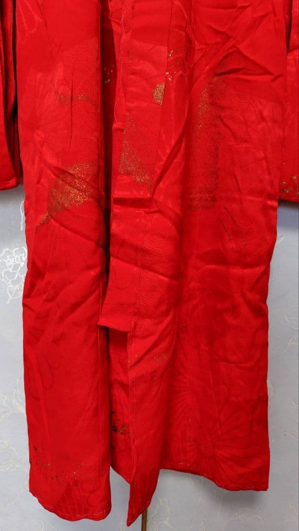 RK406アンティーク子供着物着丈93センチ裄丈40センチ3歳前後用綺麗美品正絹