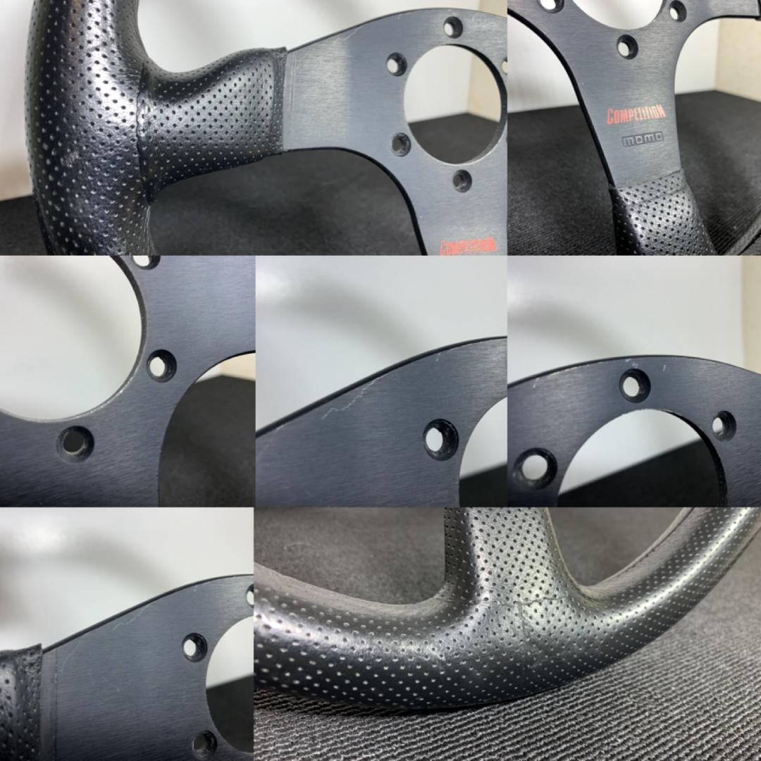 モモ コンペティション 34cm ステアリング 2000年製 レザー ネジ付