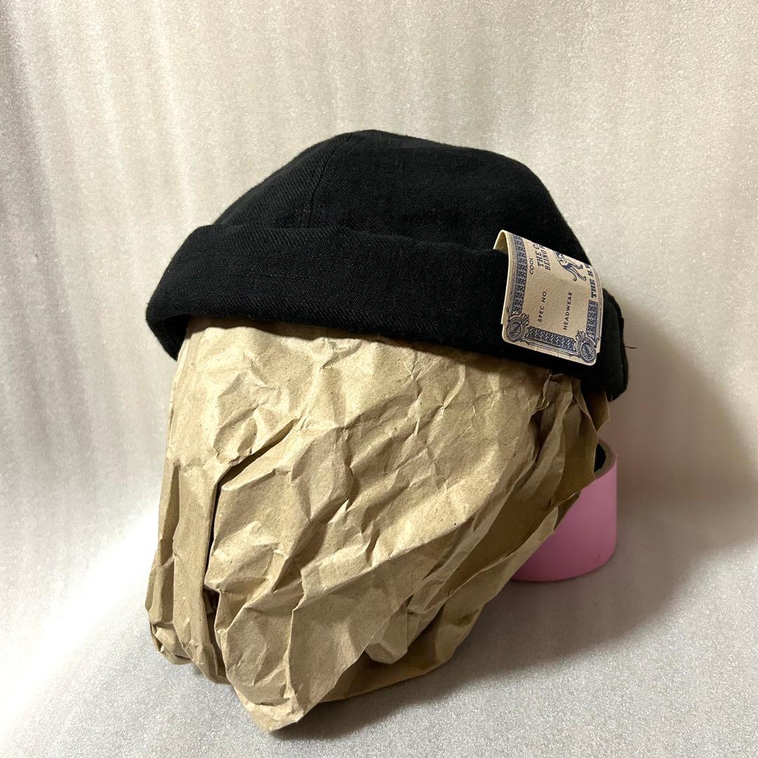 帽子 THE H.W.DOG&Co-PIQUE ROLL CAP BLACKsizeF
