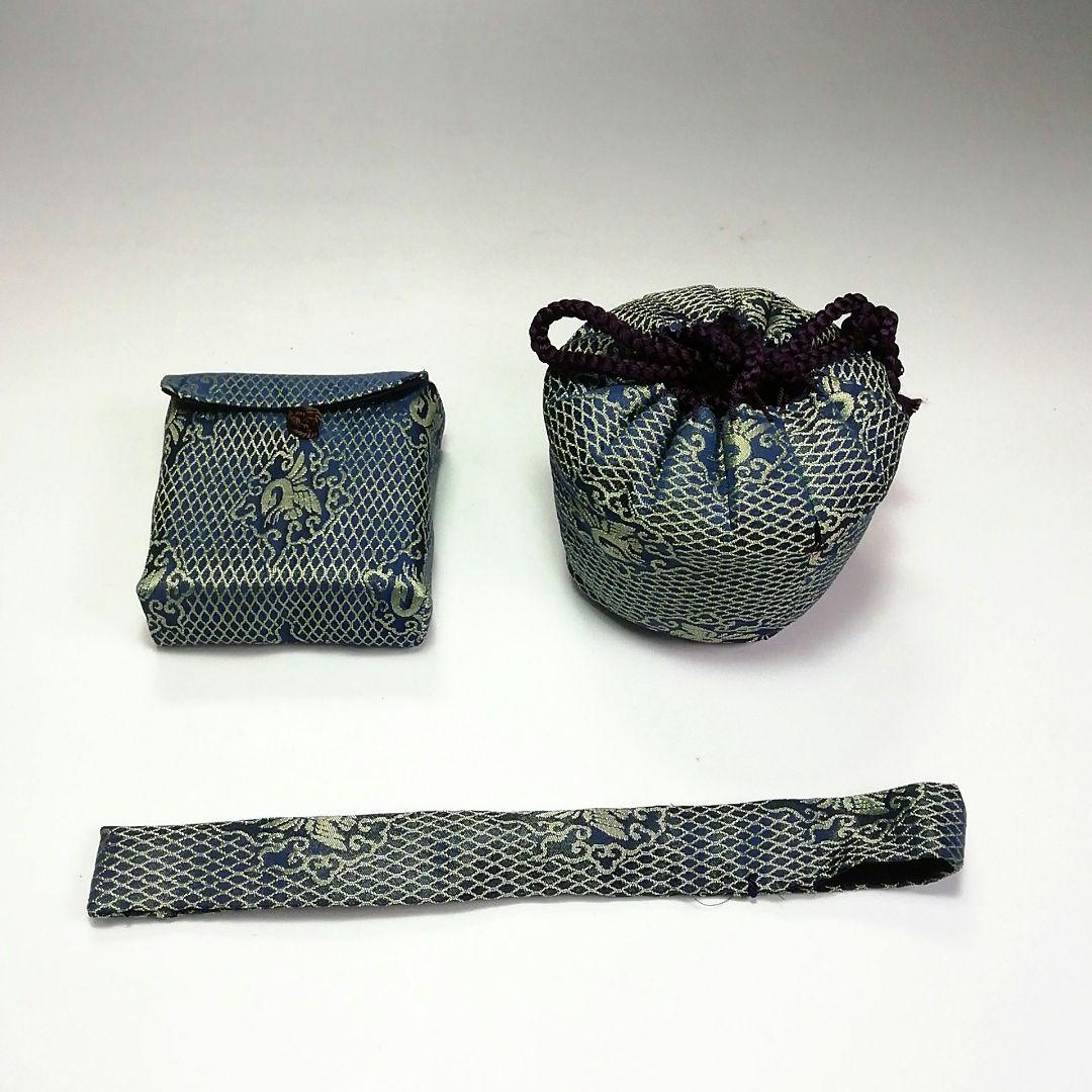 Ｓ４０４　御所籠　『和田鱗司作』『竹編』『茶篭』『茶器揃』　共箱　茶道具