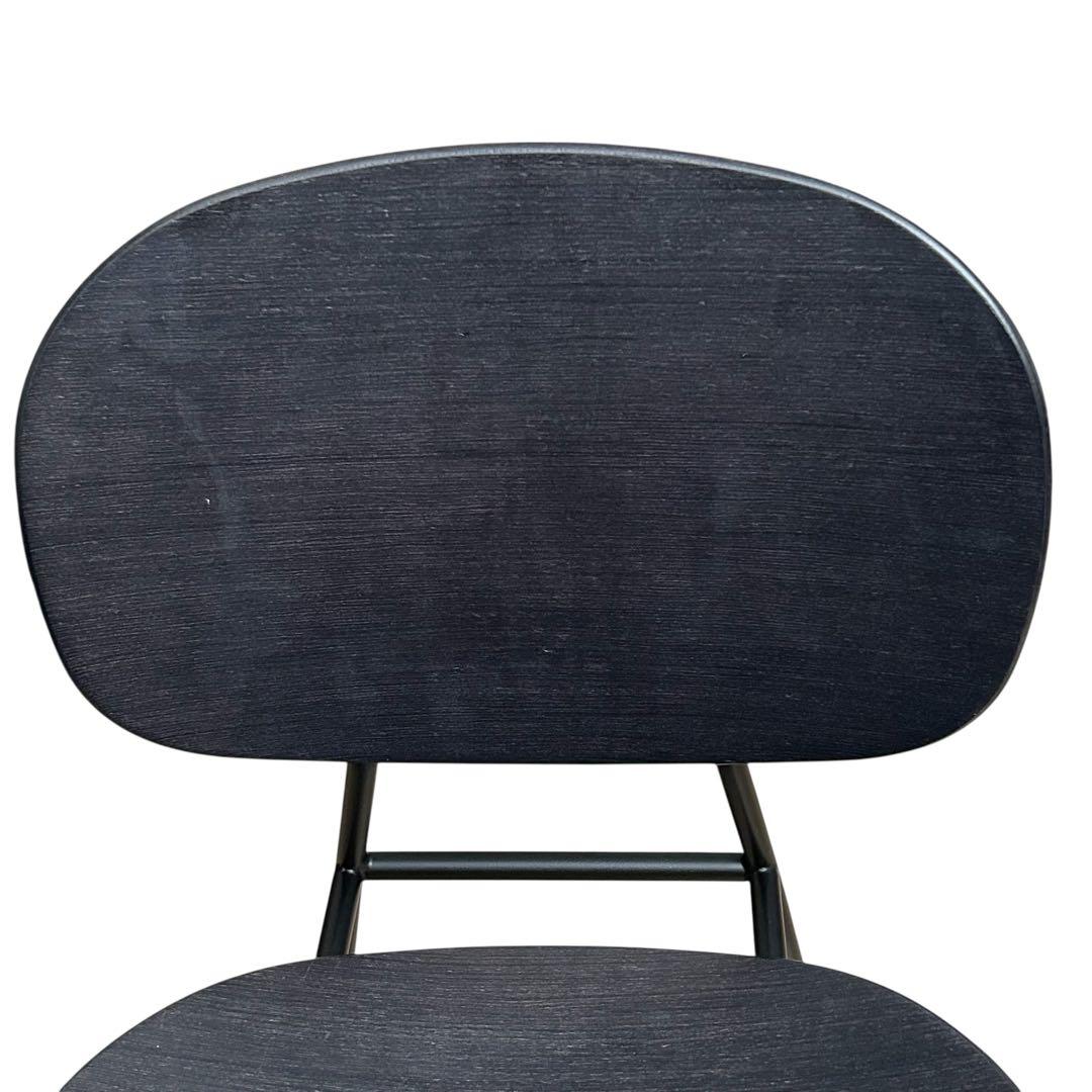 美品　ASPLUND■トンディーナ　ダイニングチェア　ブラック　イタリア製　2脚