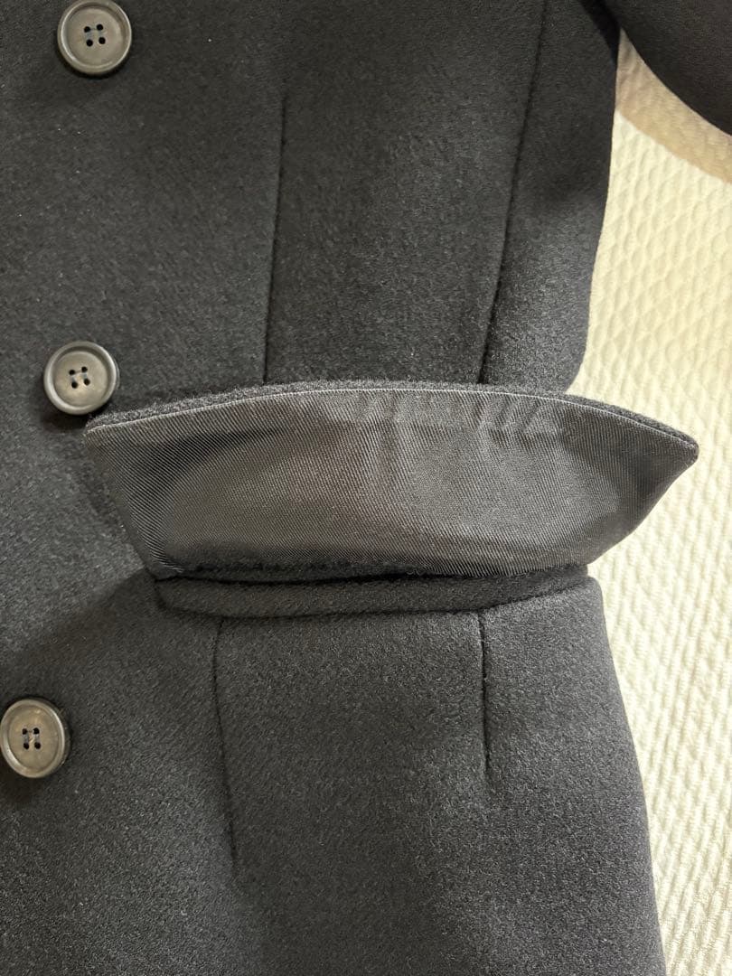 【新品・未使用】A.P.C. ★フランス製★黒 Pコート★カバー&ハンガ－付き