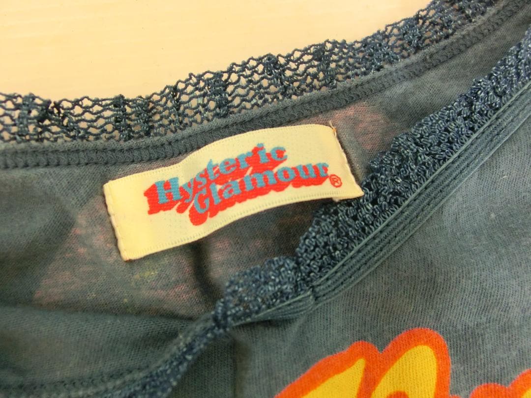 M798★Hysteric Glamour★ロゴ＆バックプリント★キャミソール