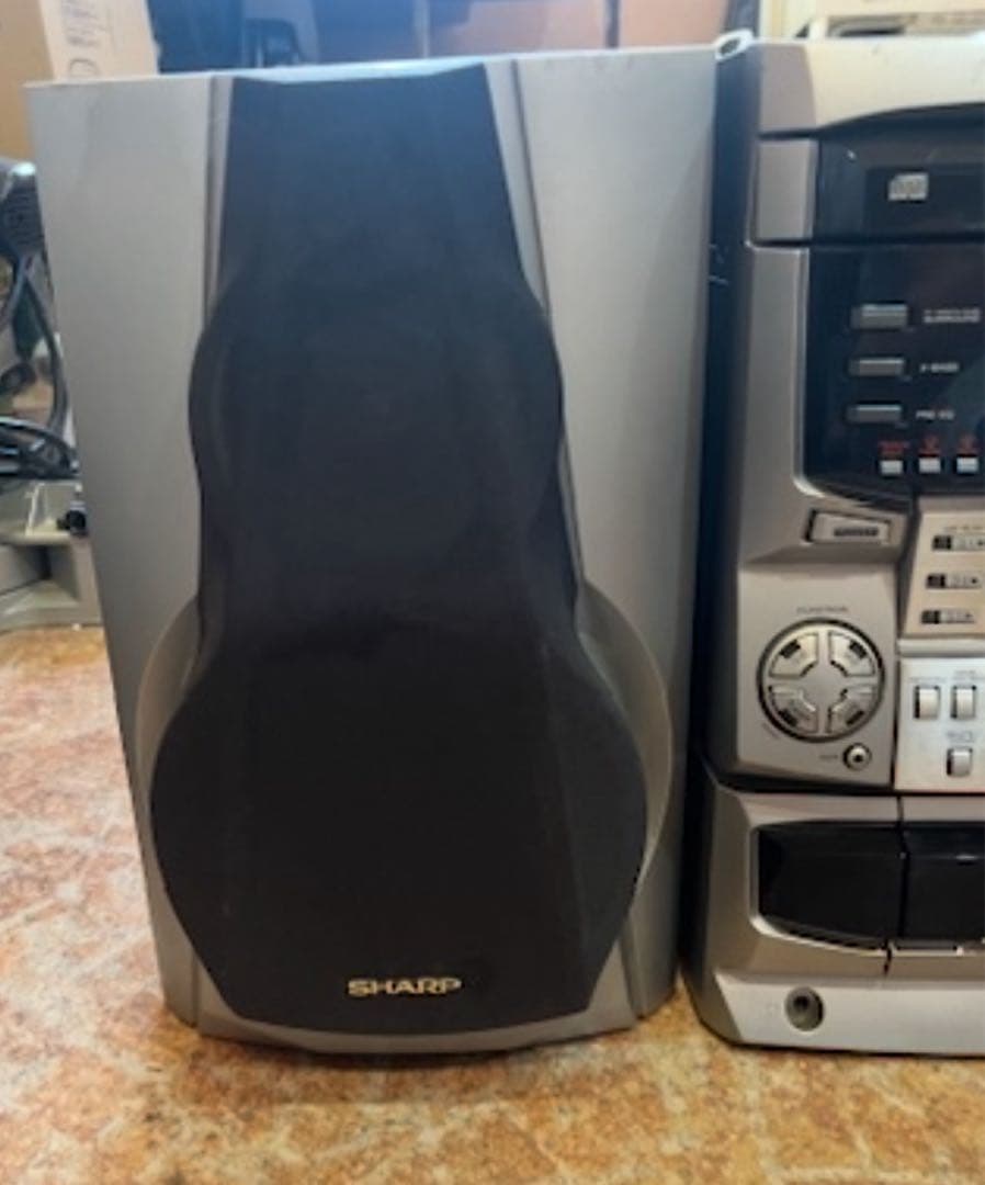 ラジオ・コンポ SHARP MD-X70-S