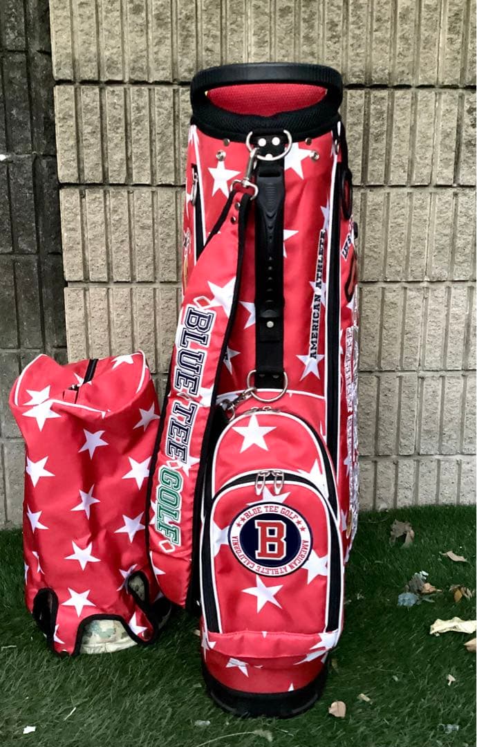 BLUE TEE GOLF ブルーティーゴルフナイロンキャディバッグ