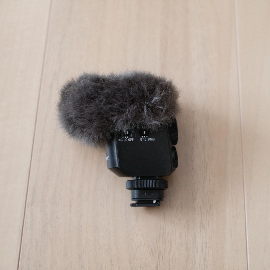 SONY ECM-M1 カメラ用マイク ショットガンマイクロホン 可変指向性