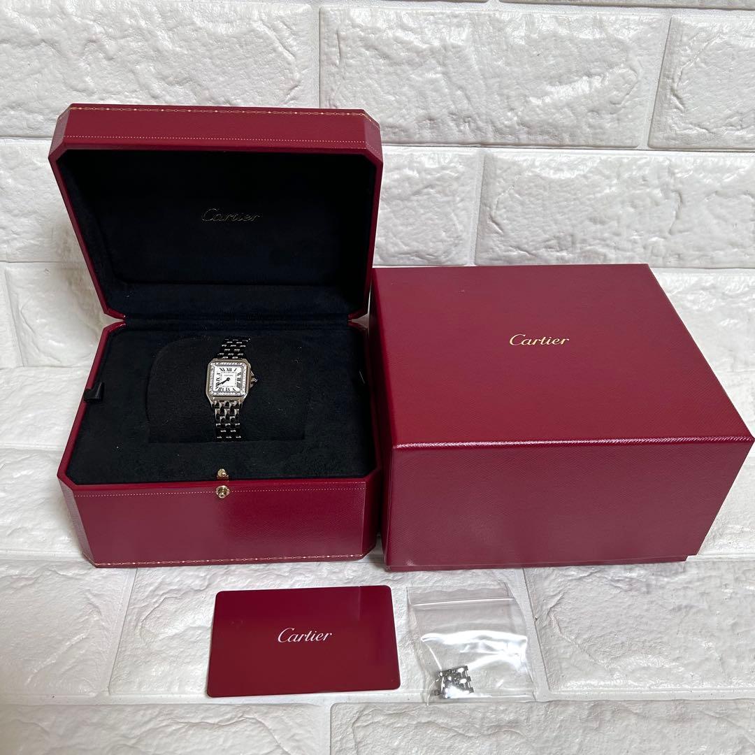 【極美品】カルティエPANTHERE DE CARTIER SM 腕時計