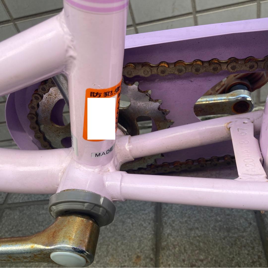 ダイワサイクル 20インチ 子供用自転車 パープル ラベンダー