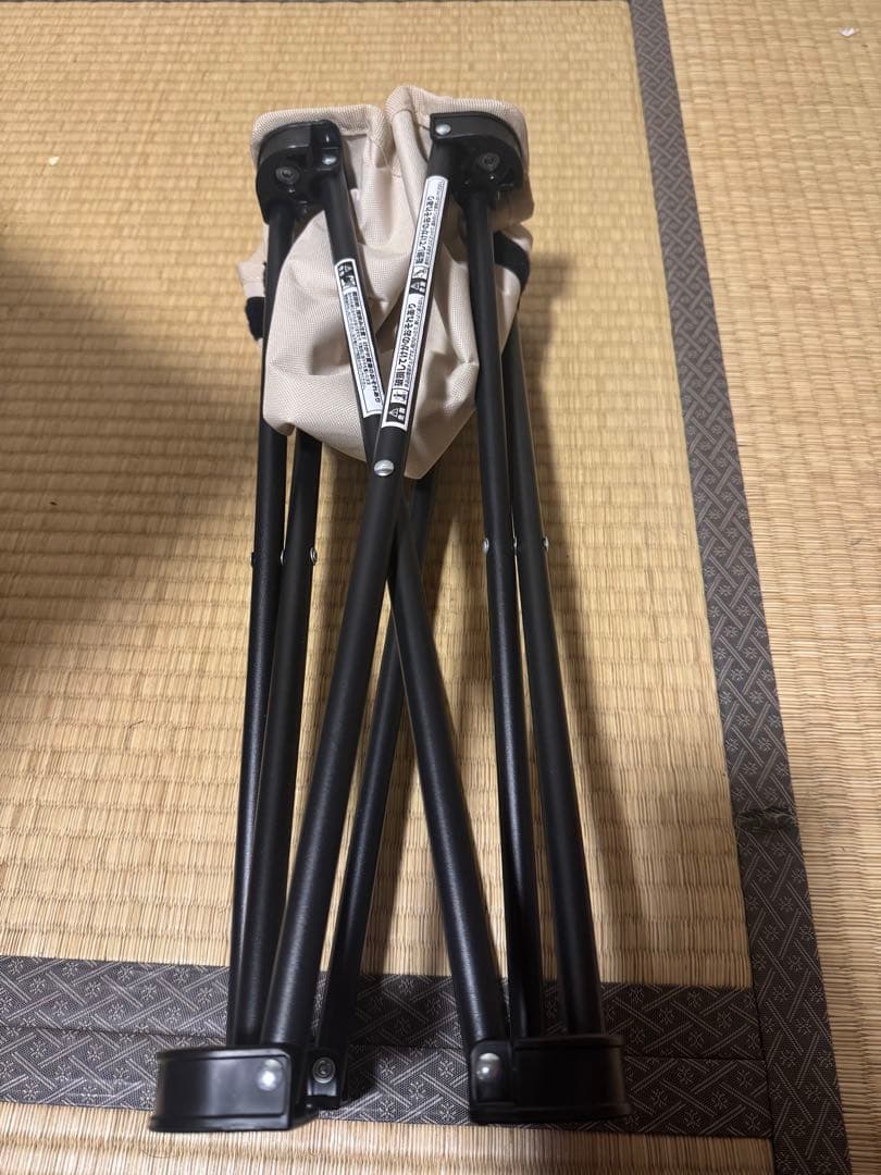 ニトリ　バタフライチェア　ワイド　折りたたみスツール　オットマン　セット