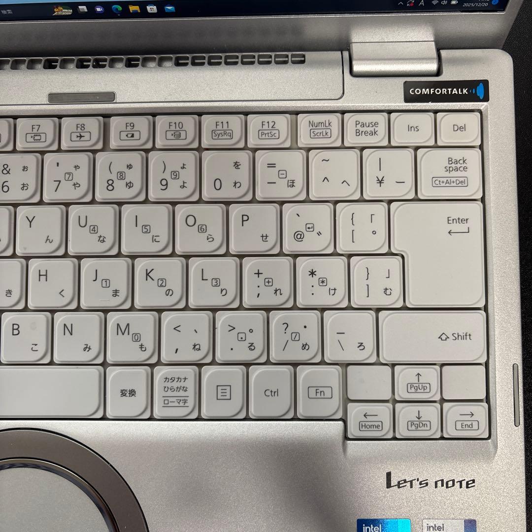 美品レッツノート CF-FV1 Windows11/11世代i5/2K/16GB