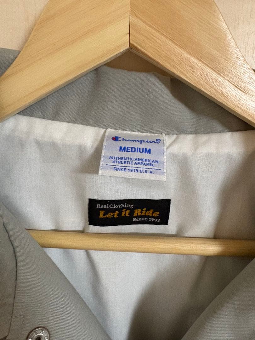 LetitRide ナイロンジャケット グレー