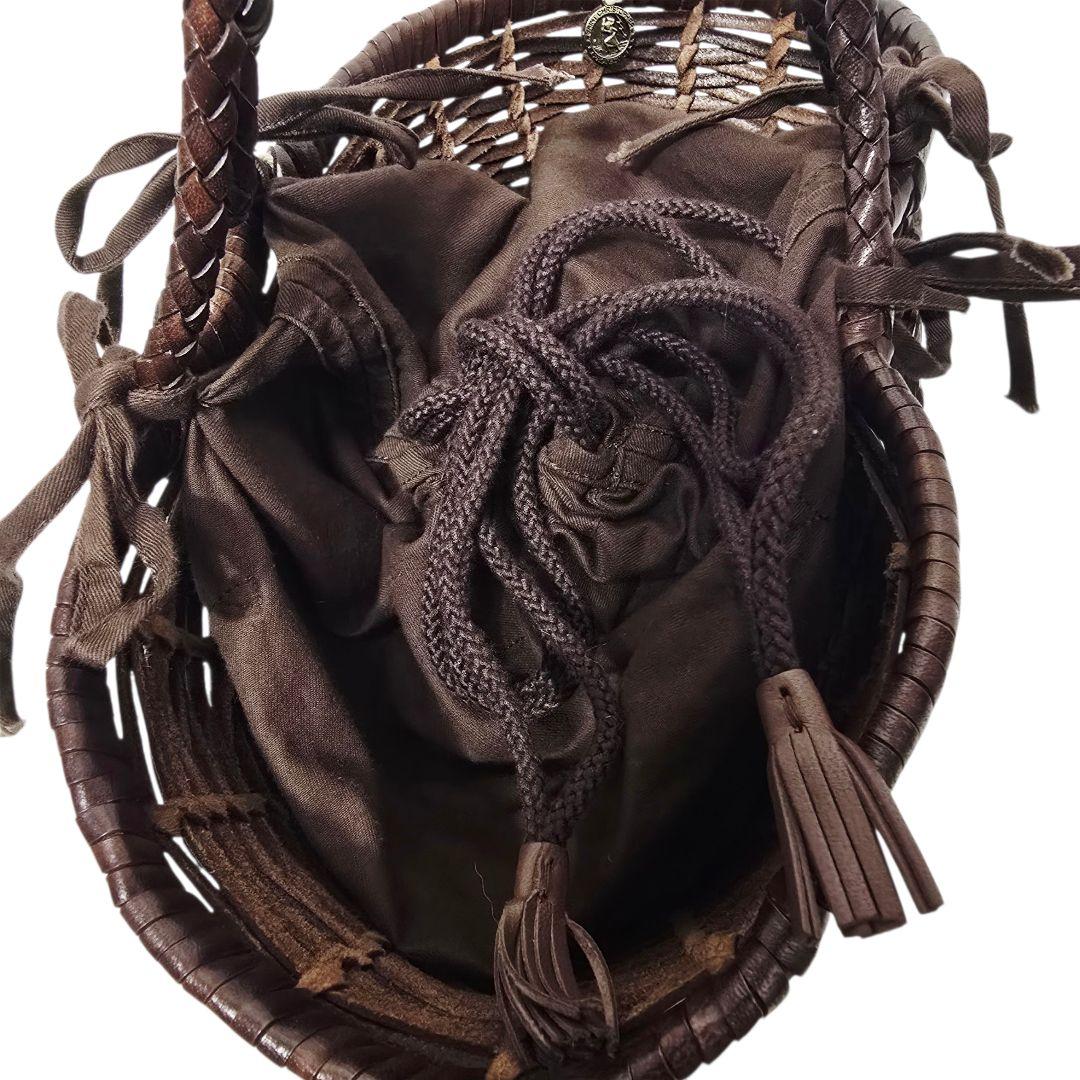 dragon diffusion レザー カゴバッグ ドラゴン タグ付き