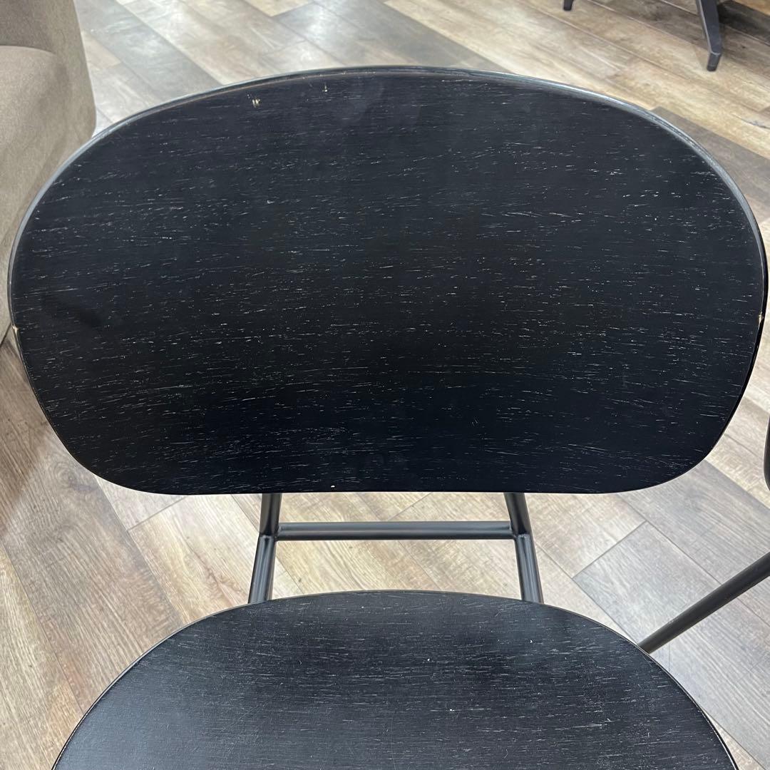 ①ASPLUND トンディーナ　ダイニングチェア　ブラック　イタリア製　2脚