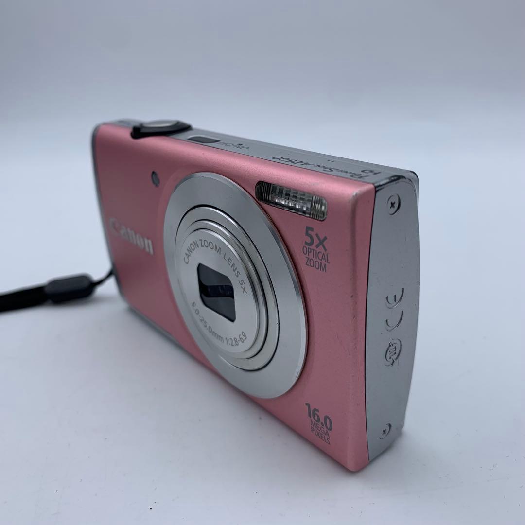 Canon PowerShot A2600 コンパクトデジタルカメラ ピンク