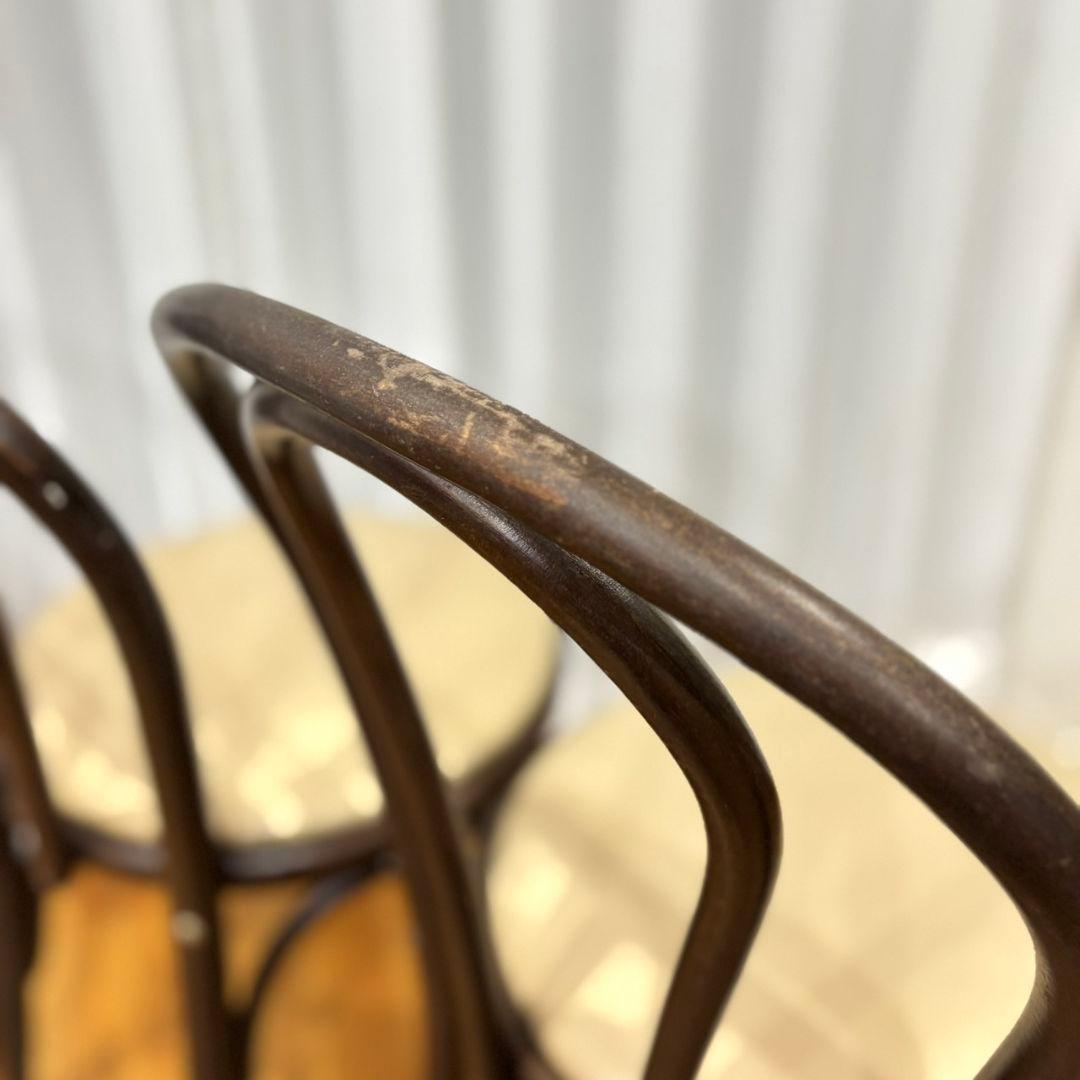 【希少チェコ製✨】ベントウッドチェア 2脚セット 曲げ木 名作デザイン