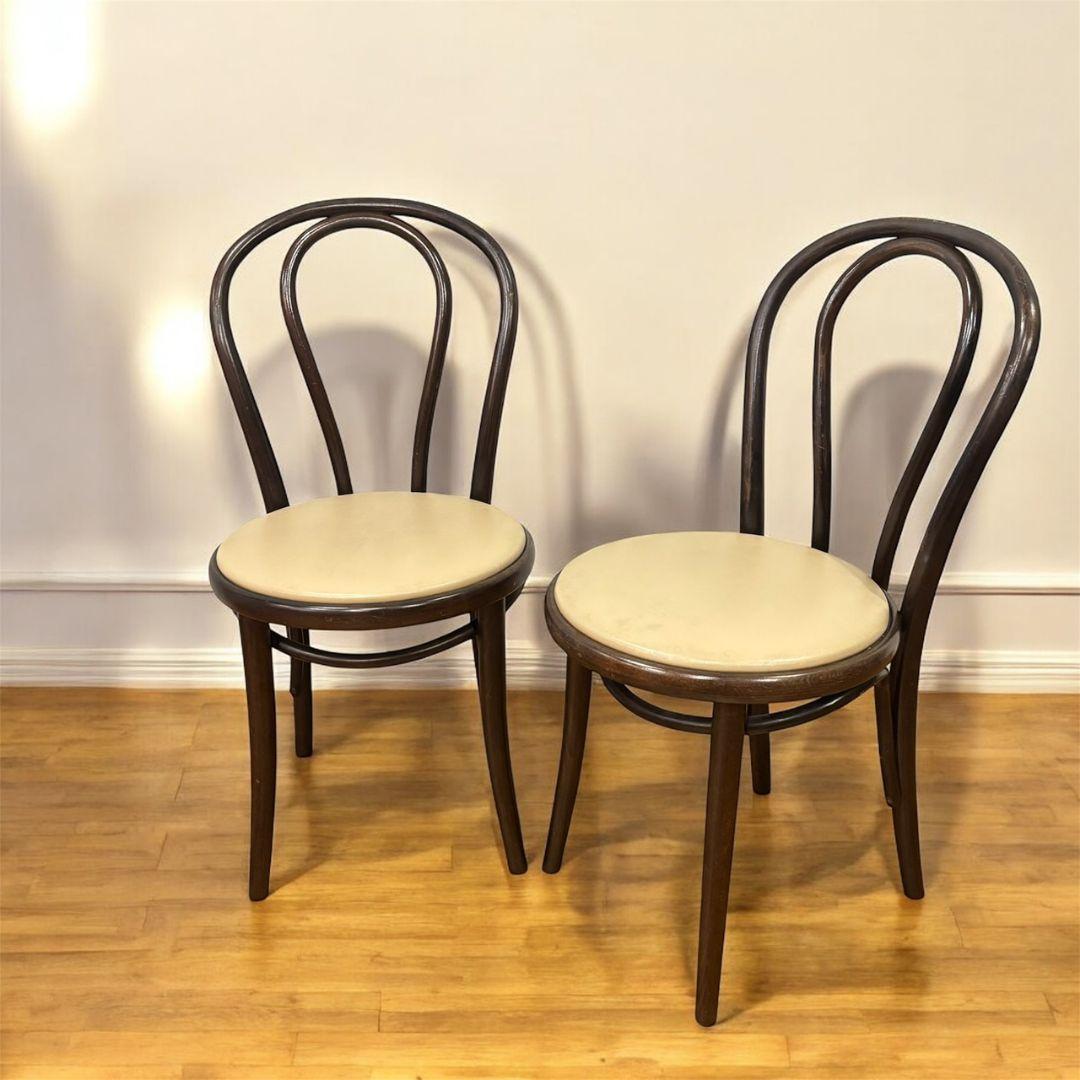 【希少チェコ製✨】ベントウッドチェア 2脚セット 曲げ木 名作デザイン