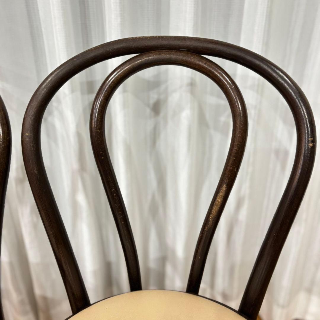 【希少チェコ製✨】ベントウッドチェア 2脚セット 曲げ木 名作デザイン