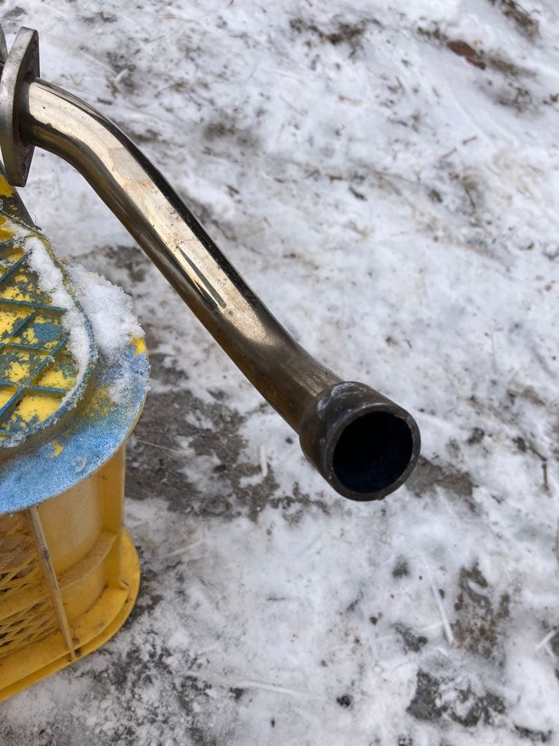 2本出し　ハス切りマフラー　GS50 マグナ50?