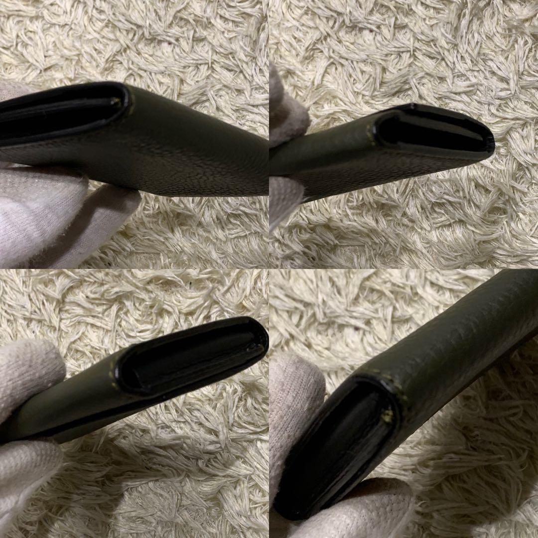 未使用級✨Briefing Felisi 名刺入れ ダブルネーム コラボ カーキ