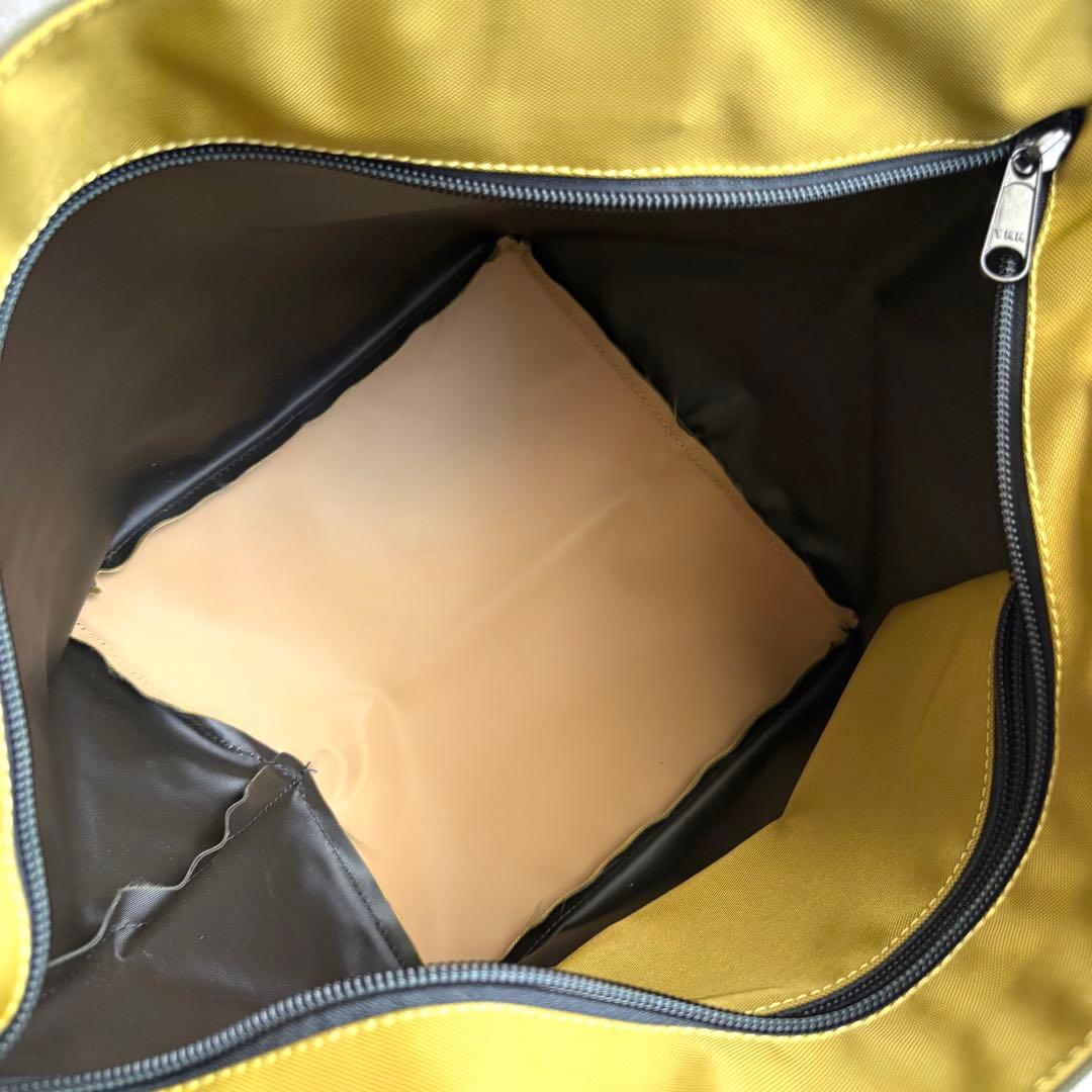 【マヤコバ様】エルベシャプリエ 舟型 トート ハンドバッグ 1027N カーキ