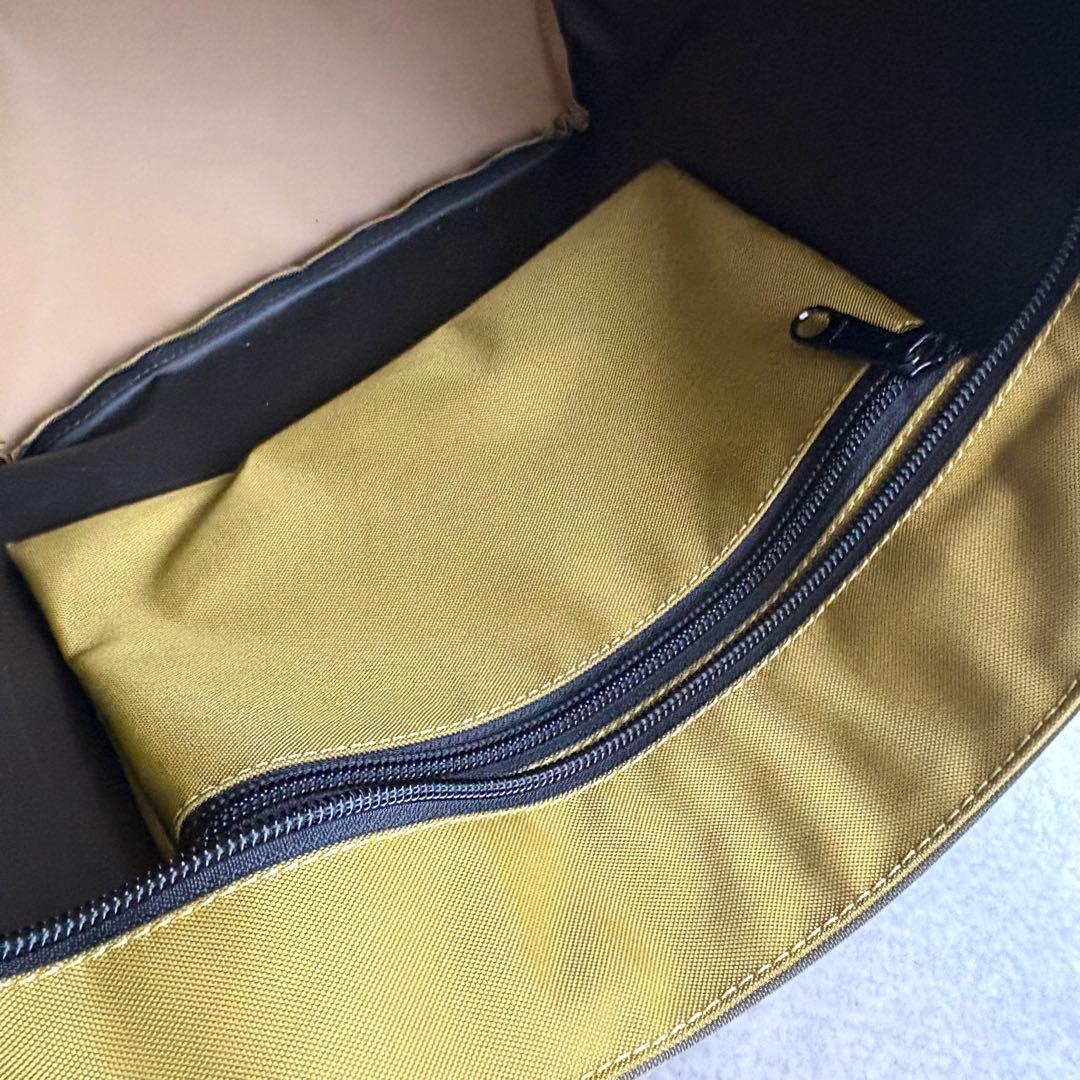 【マヤコバ様】エルベシャプリエ 舟型 トート ハンドバッグ 1027N カーキ