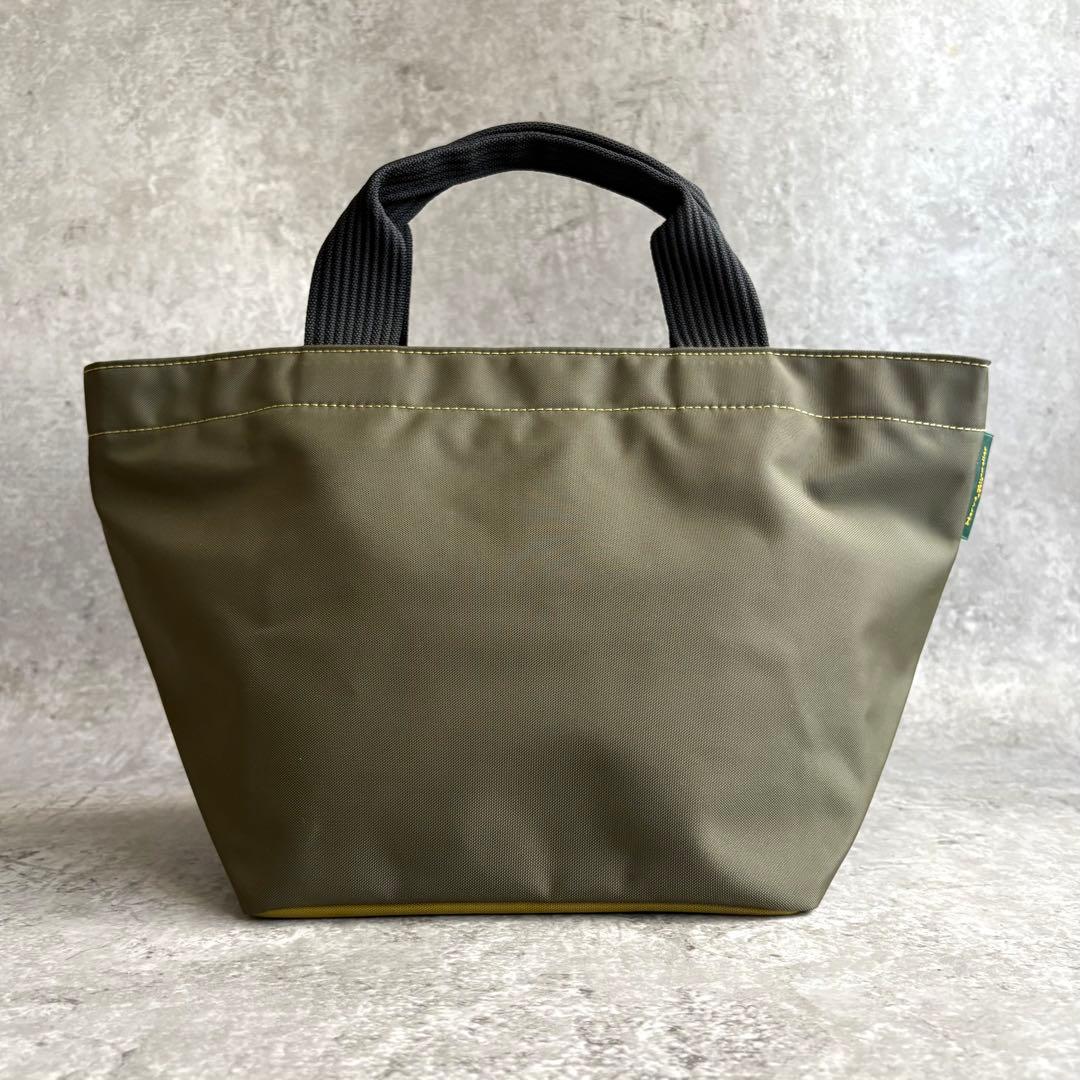 【マヤコバ様】エルベシャプリエ 舟型 トート ハンドバッグ 1027N カーキ