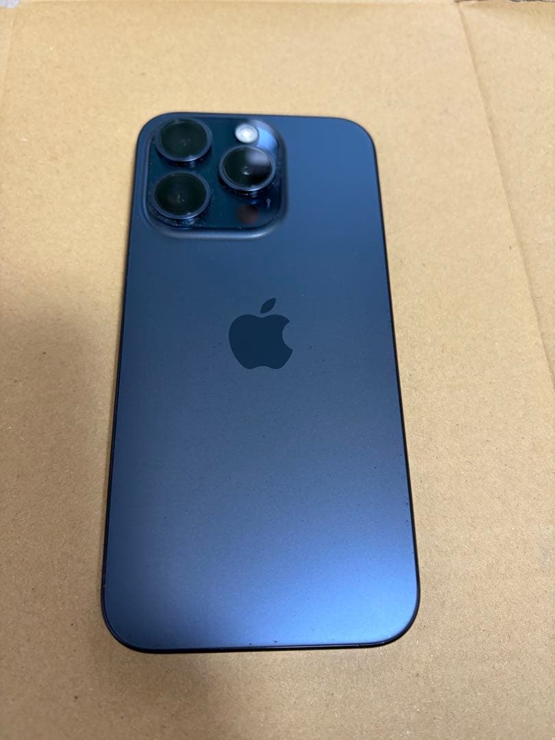 iPhone 15 Pro 512GB simフリー ブルー チタニウム